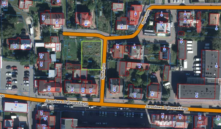 Działka budowlana Radzyń Podlaski, ul. Spokojna