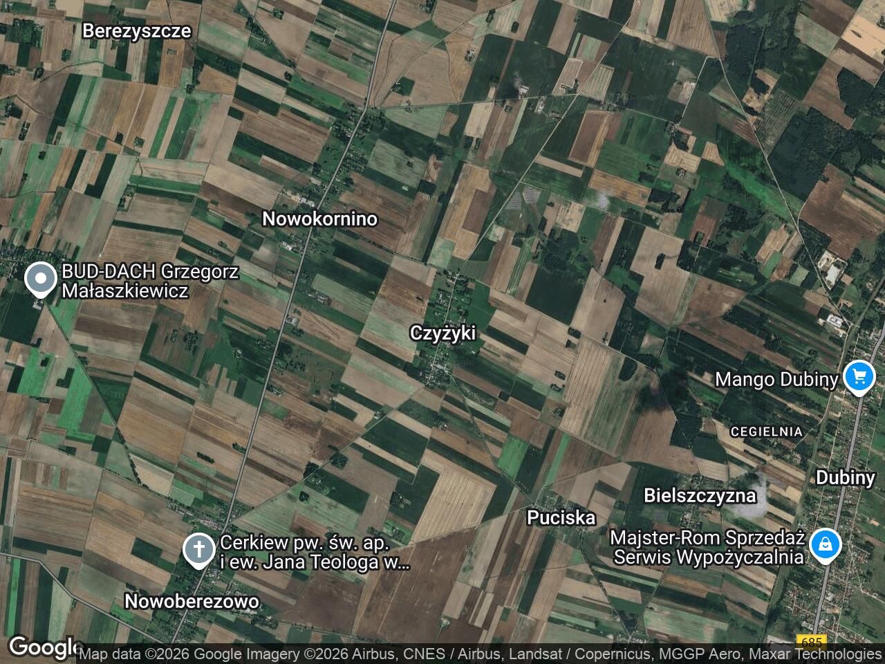 Działka budowlana Czyżyki