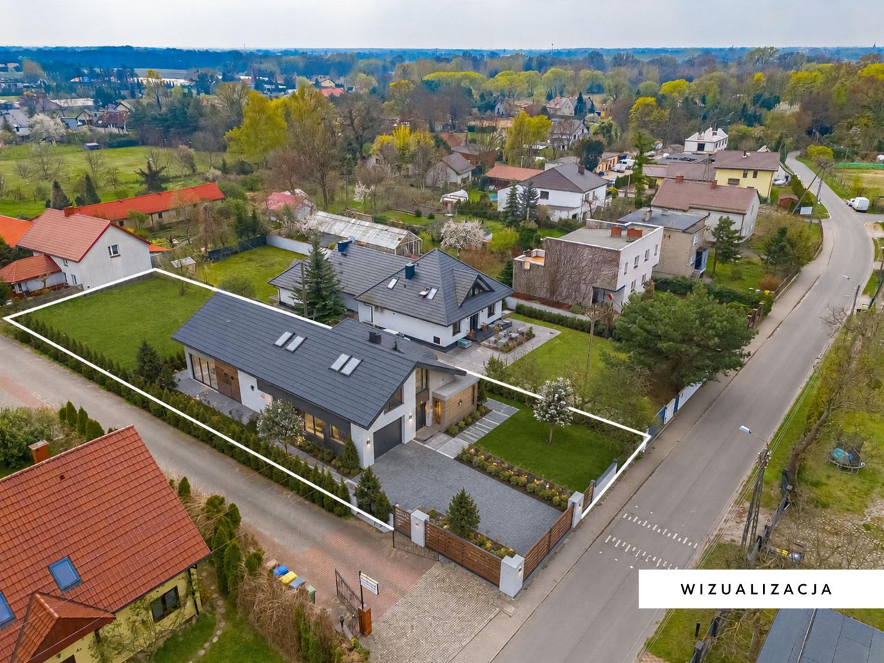 Działka budowlana Wrocław Zgorzelisko, Miejska. Zdjęcie 1