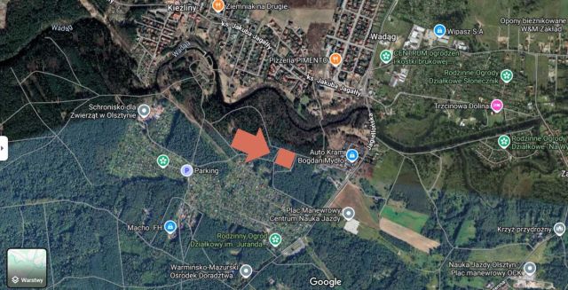 Działka budowlana Olsztyn, ul. Jagiellońska. Zdjęcie 1