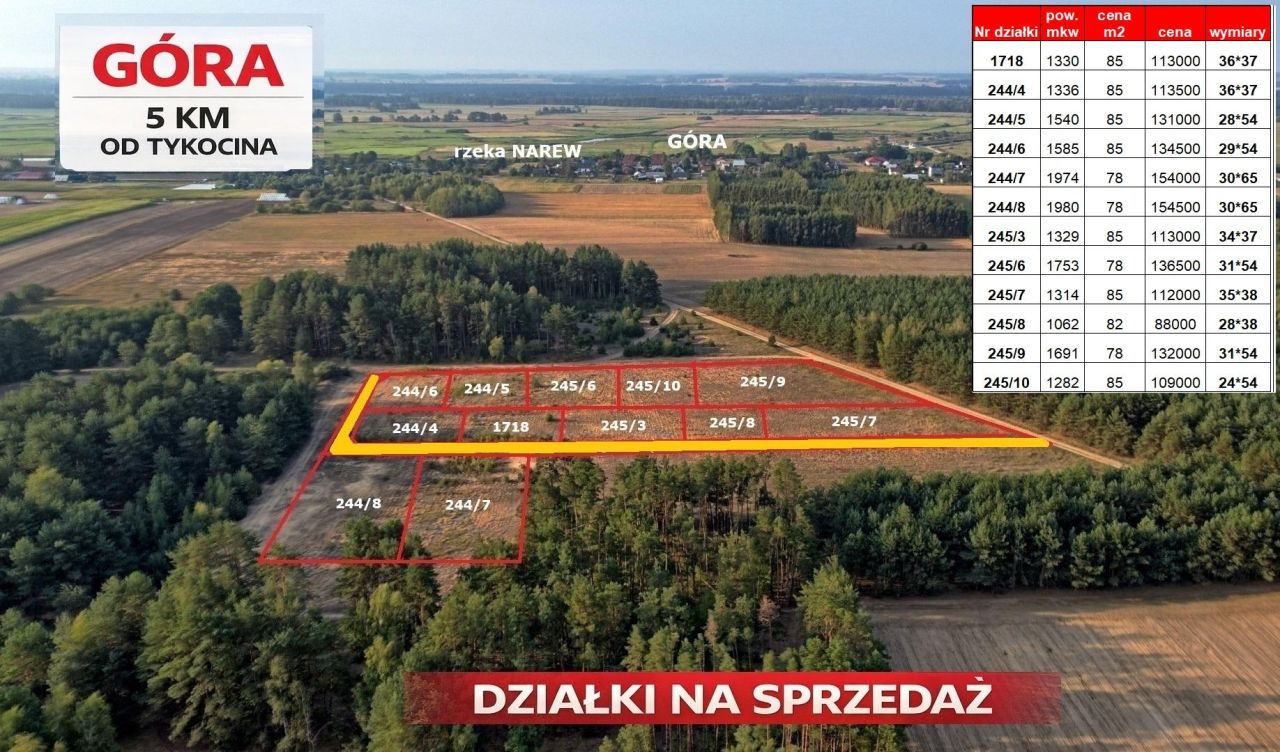 Działka budowlana Góra. Zdjęcie 1