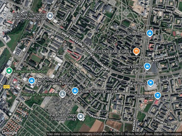 Mieszkanie 2-pokojowe Łomża, ul. Konstytucji 3 Maja. Zdjęcie 1