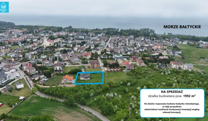 Działka budowlana Chłapowo, ul. Kopalniana