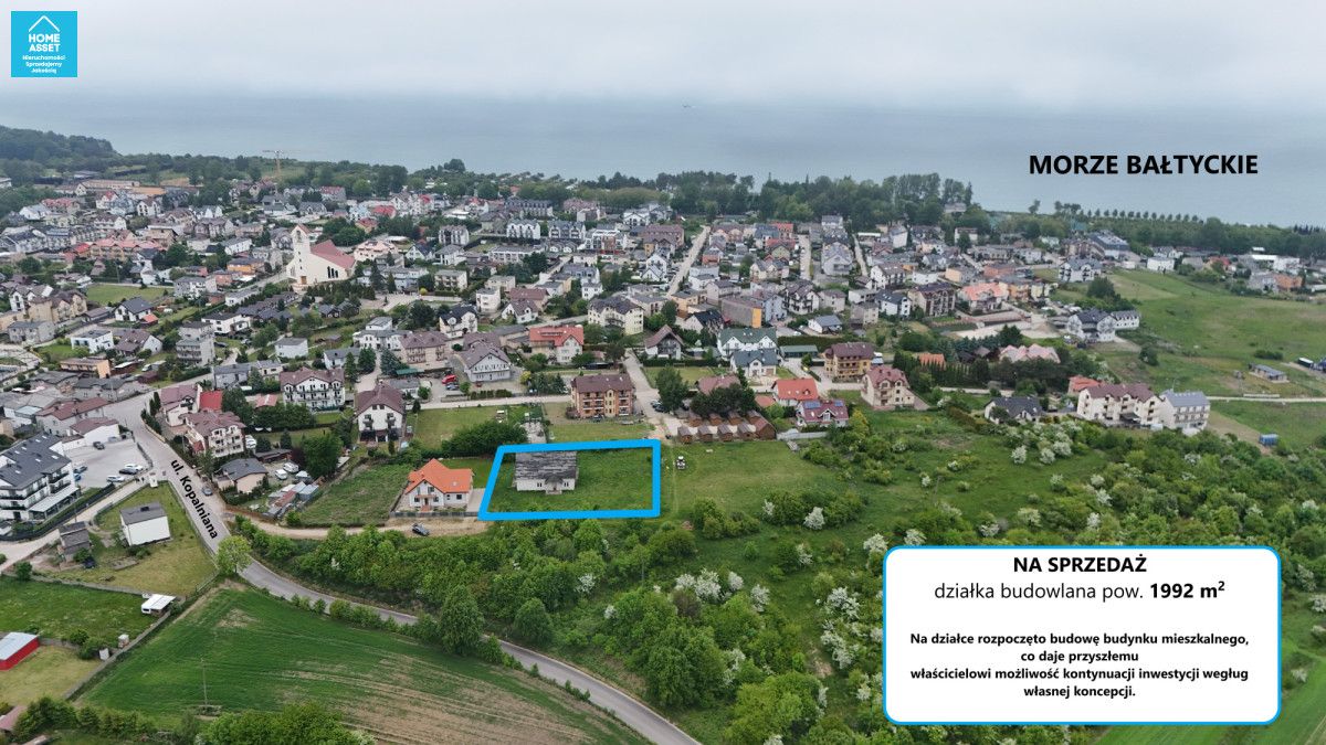 Działka budowlana Chłapowo, ul. Kopalniana. Zdjęcie 1