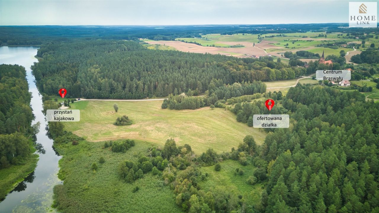 Działka rolno-budowlana Brąswałd. Zdjęcie 4