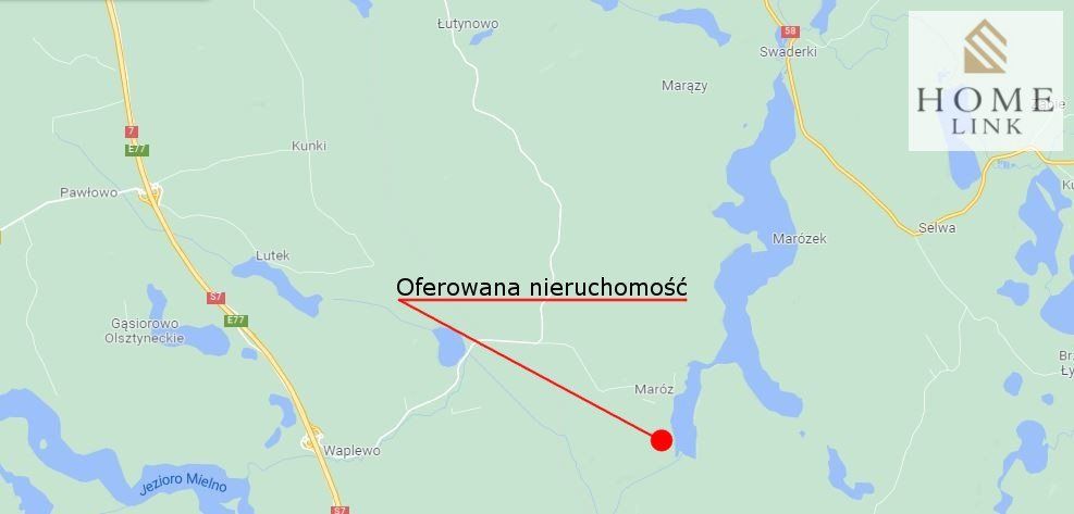 Działka inwestycyjna Maróz. Zdjęcie 16