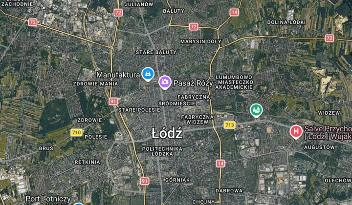 Mieszkanie 3-pokojowe Łódź Śródmieście, Rydza Śmigłego