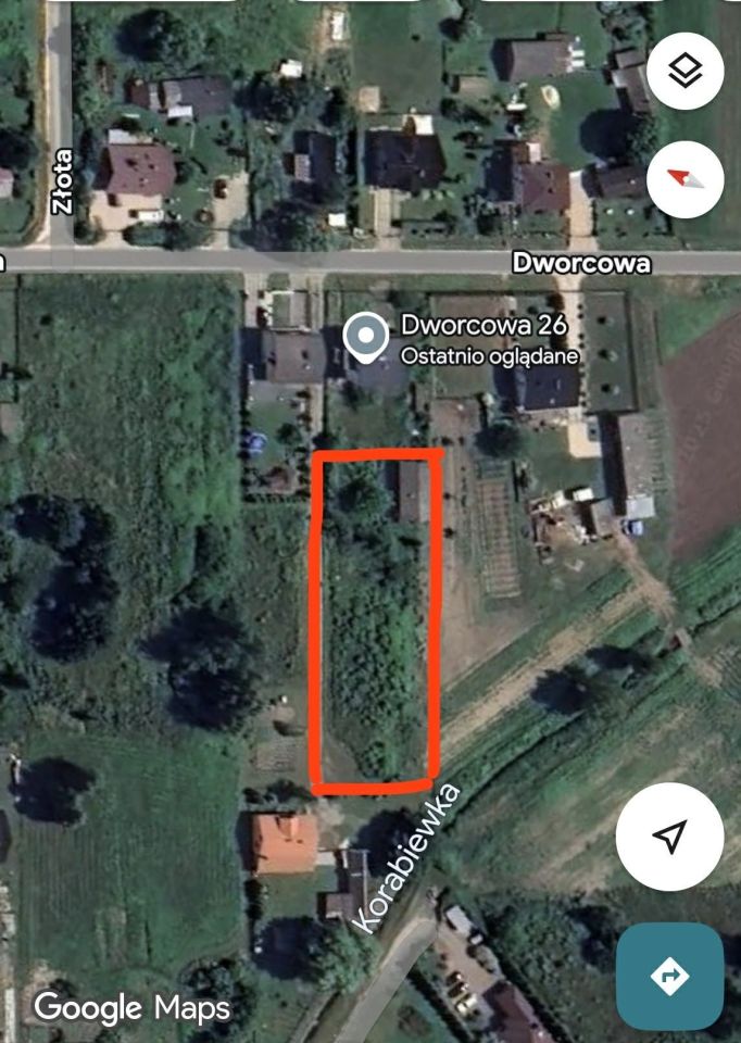 Działka budowlana Radziwiłłów, ul. Dworcowa. Zdjęcie 2