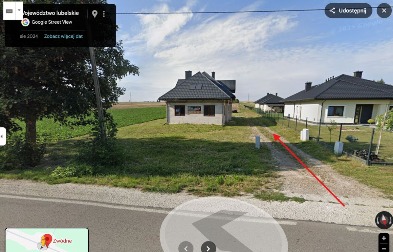 Działka rolno-budowlana Zwódne. Zdjęcie 4