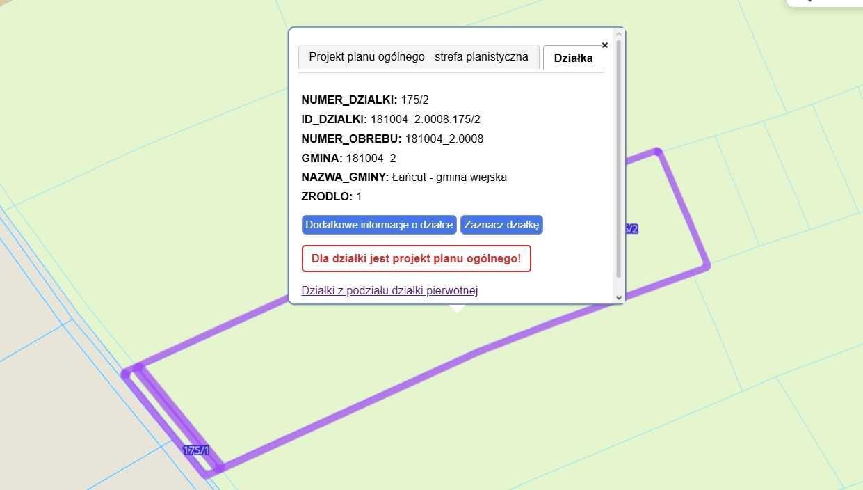 Działka inwestycyjna Łańcut, ul. Potockich. Zdjęcie 3