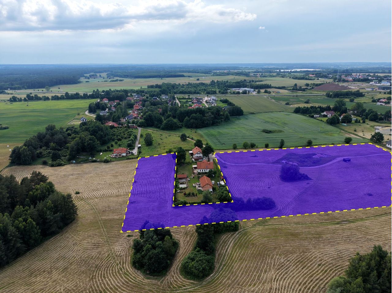 Działka rolno-budowlana Kaplityny. Zdjęcie 5