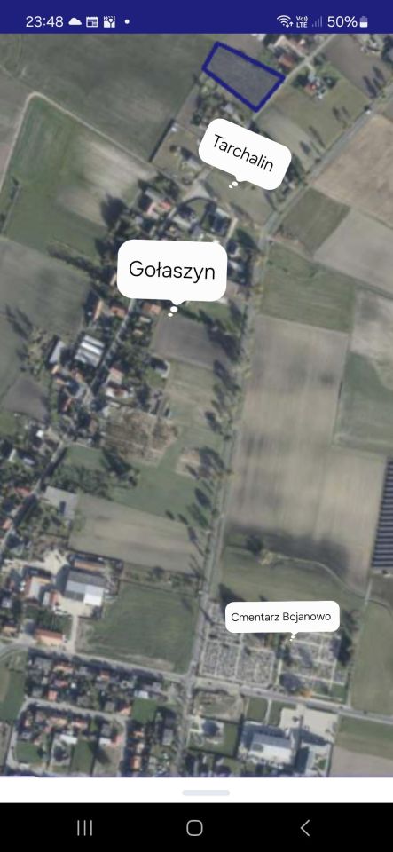 Działka budowlana Tarchalin