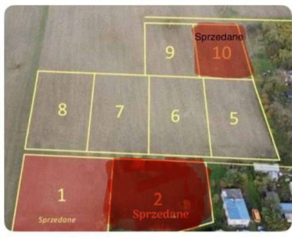 Działka budowlana Brzyskorzystew