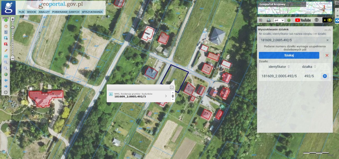 Działka rolno-budowlana Strażów. Zdjęcie 2