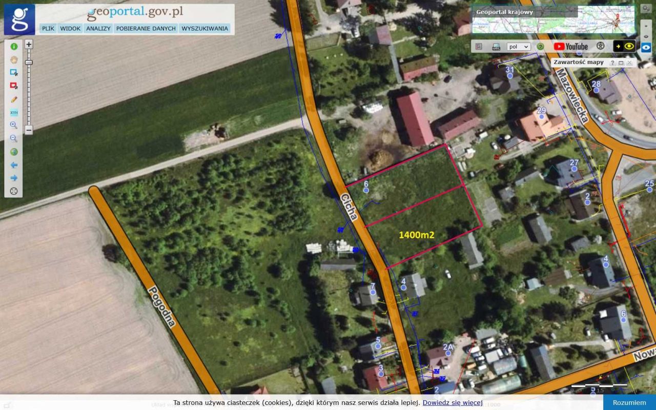 Działka budowlana Szydłowo. Zdjęcie 2