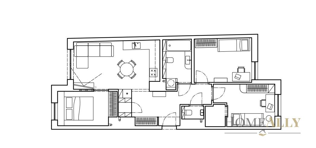Mieszkanie 3-pokojowe Warszawa Wola, ul. św. Stanisława. Zdjęcie 13