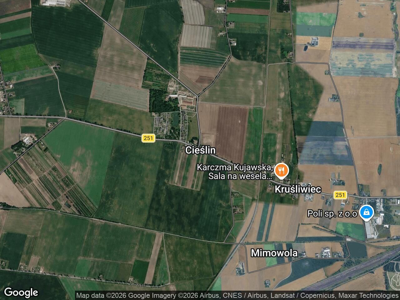 Działka rolna Cieślin. Zdjęcie 1