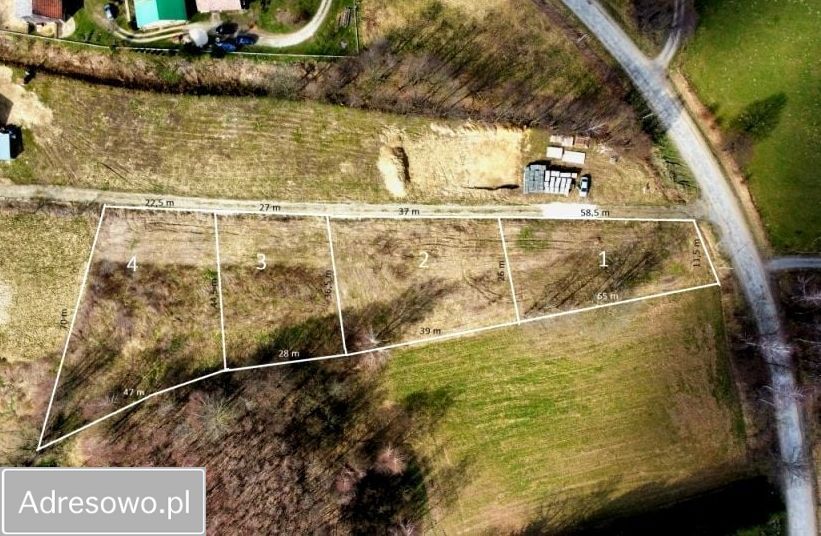 Działka budowlana Gębiczyna. Zdjęcie 11