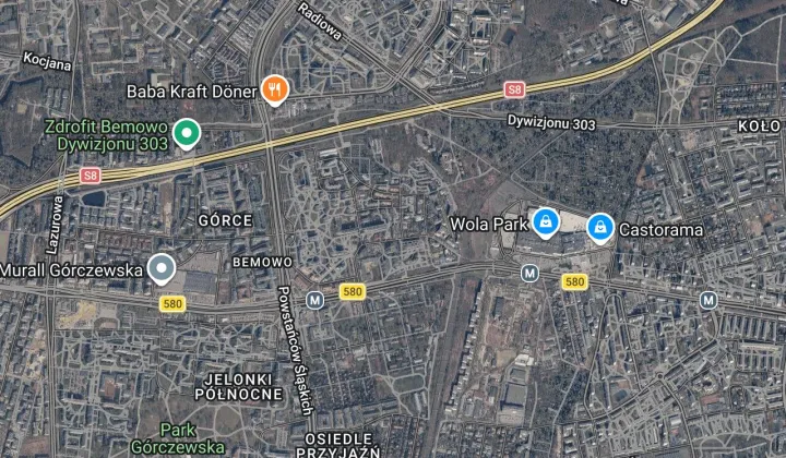 Mieszkanie 3-pokojowe Warszawa Bemowo, ul. Górczewska