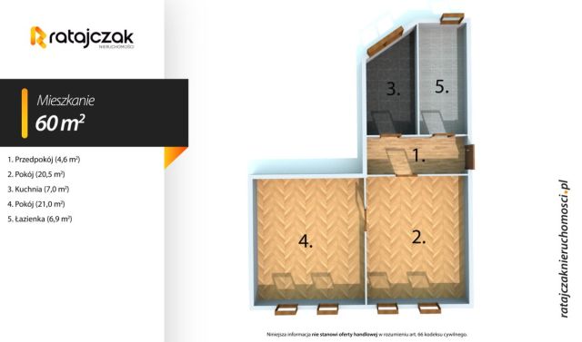 Mieszkanie 2-pokojowe Wejherowo Centrum, ul. Jana III Sobieskiego. Zdjęcie 19