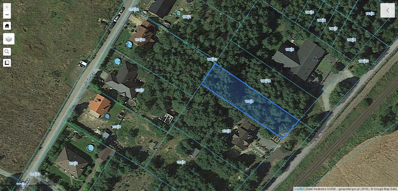 Działka budowlana Skórka, ul. Skórka Wybudowanie. Zdjęcie 4