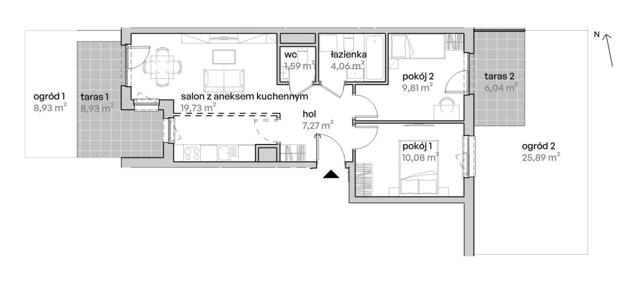 Mieszkanie 3-pokojowe Poznań Starołęka, ul. Unii Lubelskiej. Zdjęcie 7