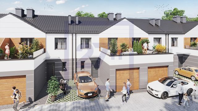 dom szeregowy, 5 pokoi Wilkszyn, ul. Pod Lasem. Zdjęcie 9