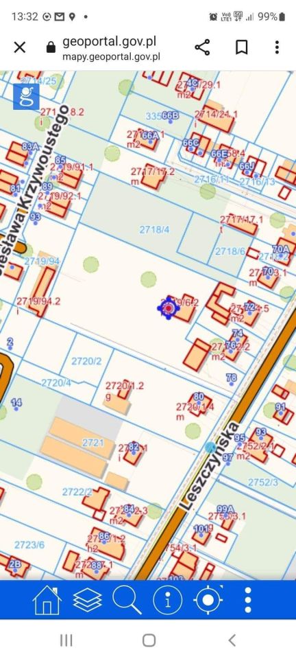 Działka budowlana Krosno. Zdjęcie 2