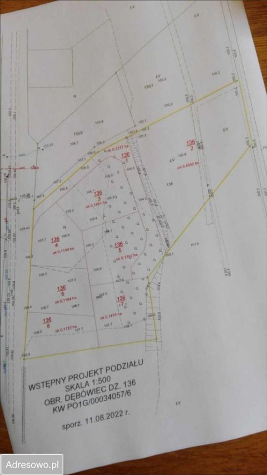 Działka budowlana Dębówiec. Zdjęcie 5