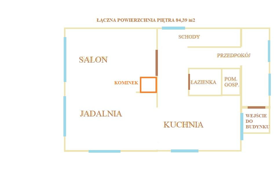 dom wolnostojący, 4 pokoje Smołdzino, ul. Jeziorna. Zdjęcie 24
