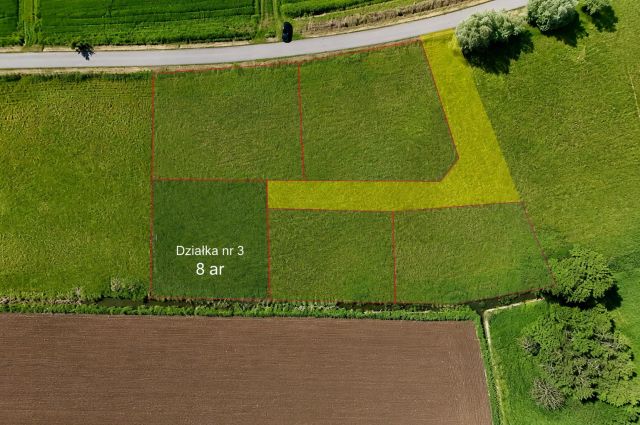 Działka na sprzedaż bez pośredników 
 
 Brzezówka - Widok 3