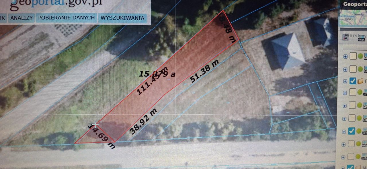 Działka rolno-budowlana Dąbrówka. Zdjęcie 2