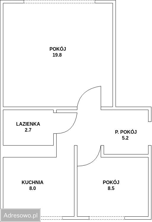Mieszkanie 2-pokojowe Kraków Prądnik Czerwony, ul. Bohaterów Wietnamu. Zdjęcie 7