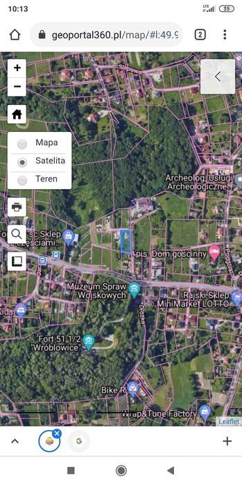 Działka budowlana Kraków Swoszowice, ul. Józefa i Floriana Sawiczewskich