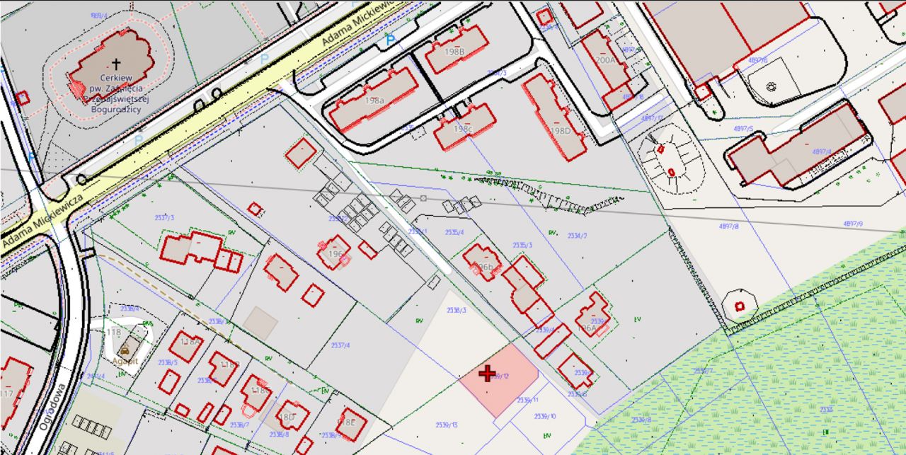 Działka budowlana Bielsk Podlaski, ul. Adama Mickiewicza. Zdjęcie 2