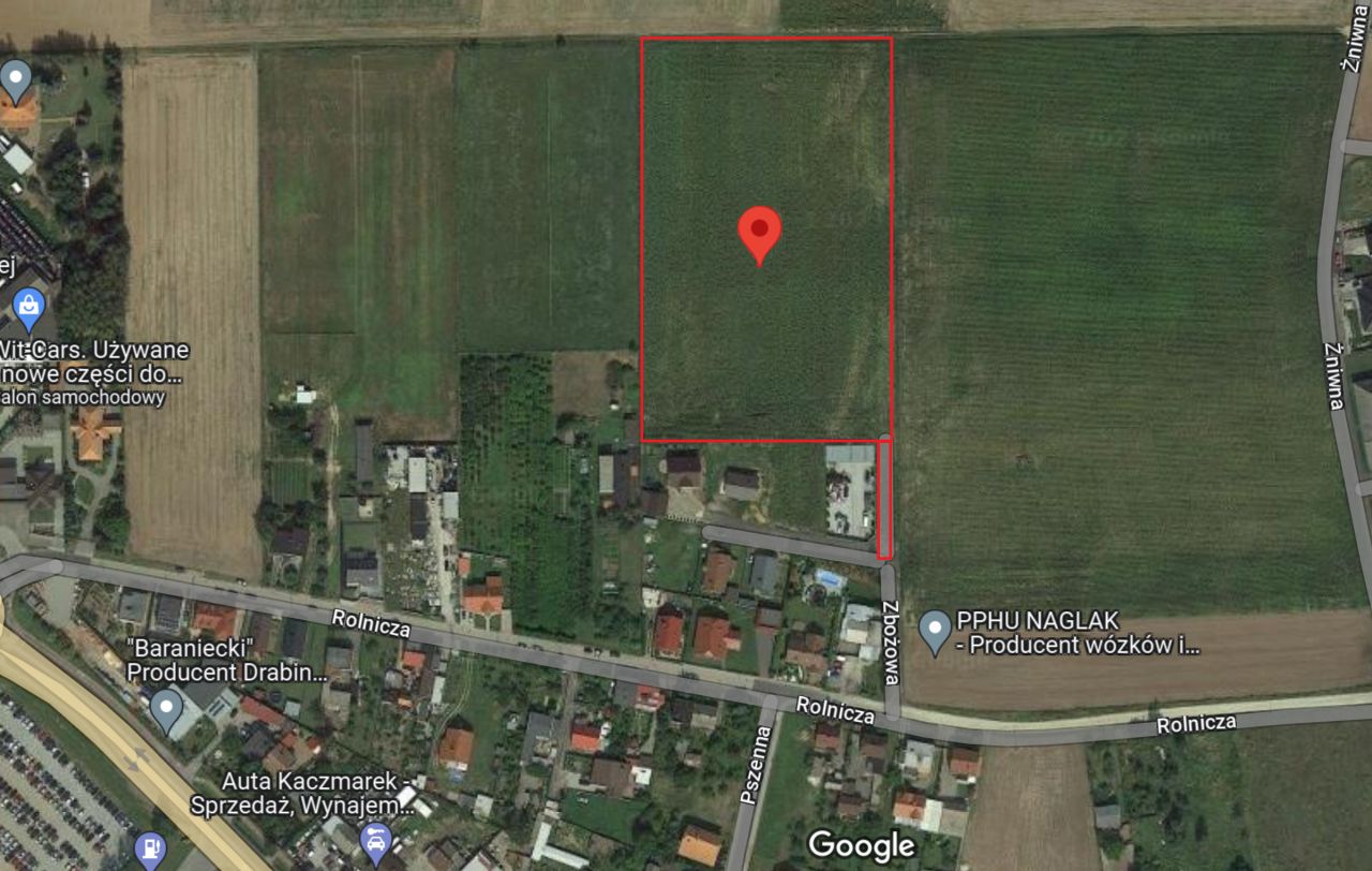 Działka budowlana Krotoszyn, ul. Zbożowa. Zdjęcie 3