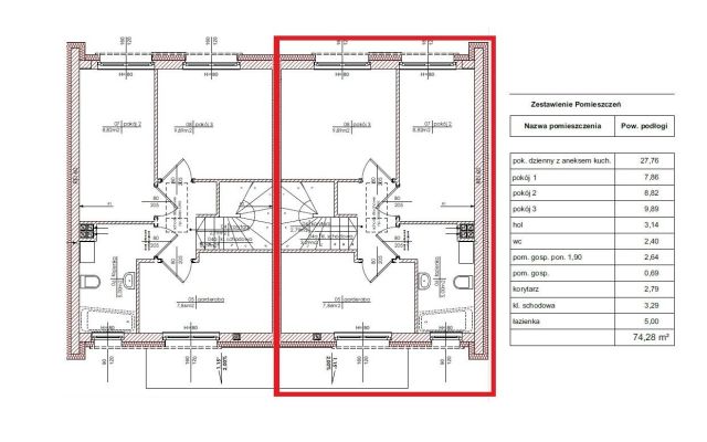 bliźniak, 4 pokoje Kamionki, ul. Magnoliowa. Zdjęcie 13