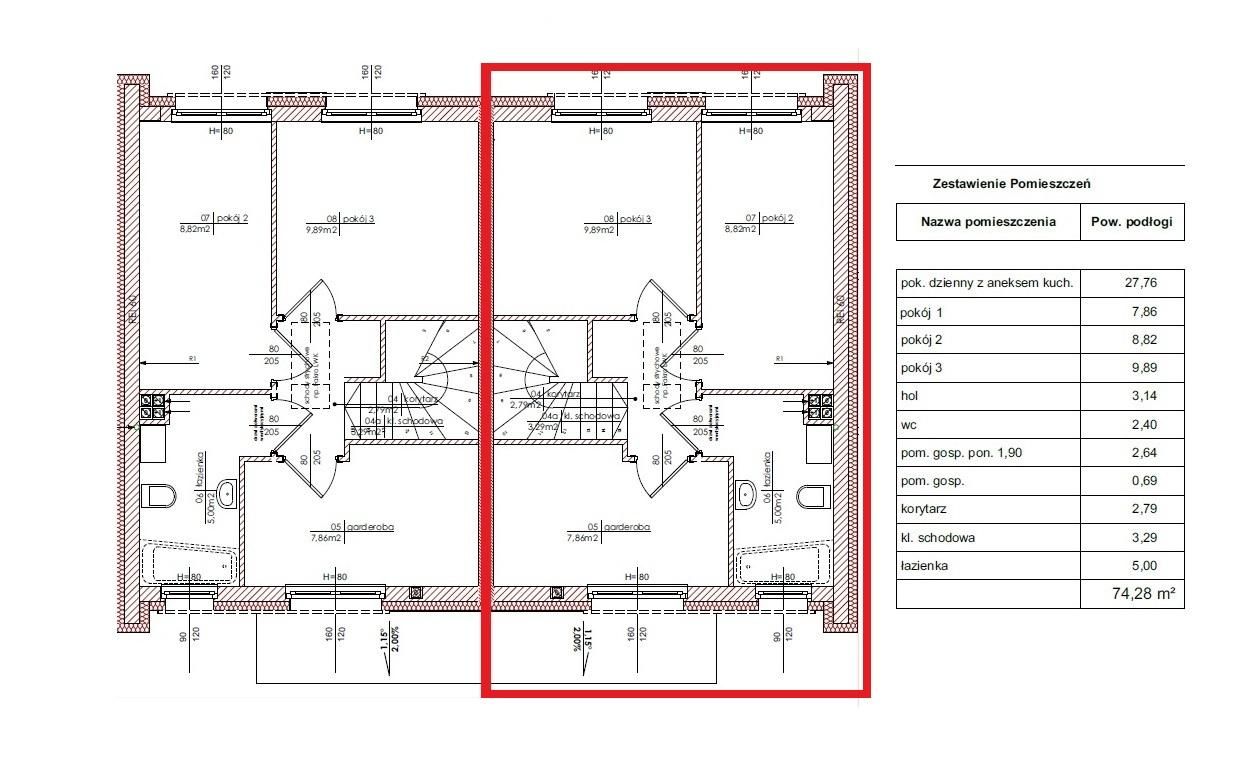 bliźniak, 4 pokoje Kamionki, ul. Magnoliowa. Zdjęcie 13