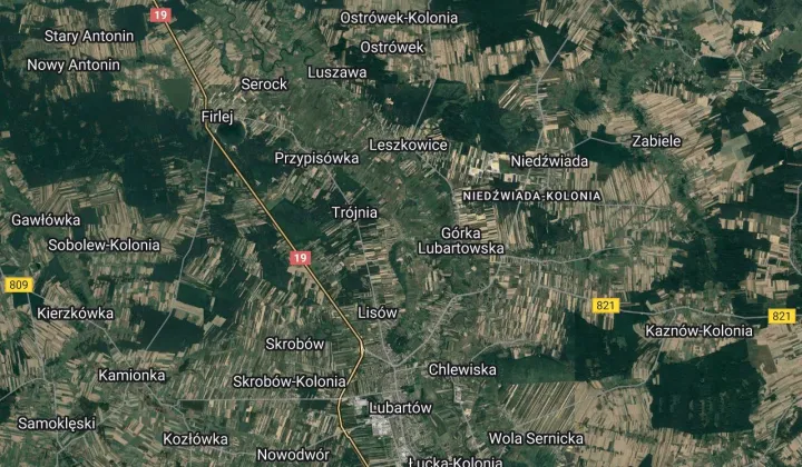 Działka rolna Brzeziny