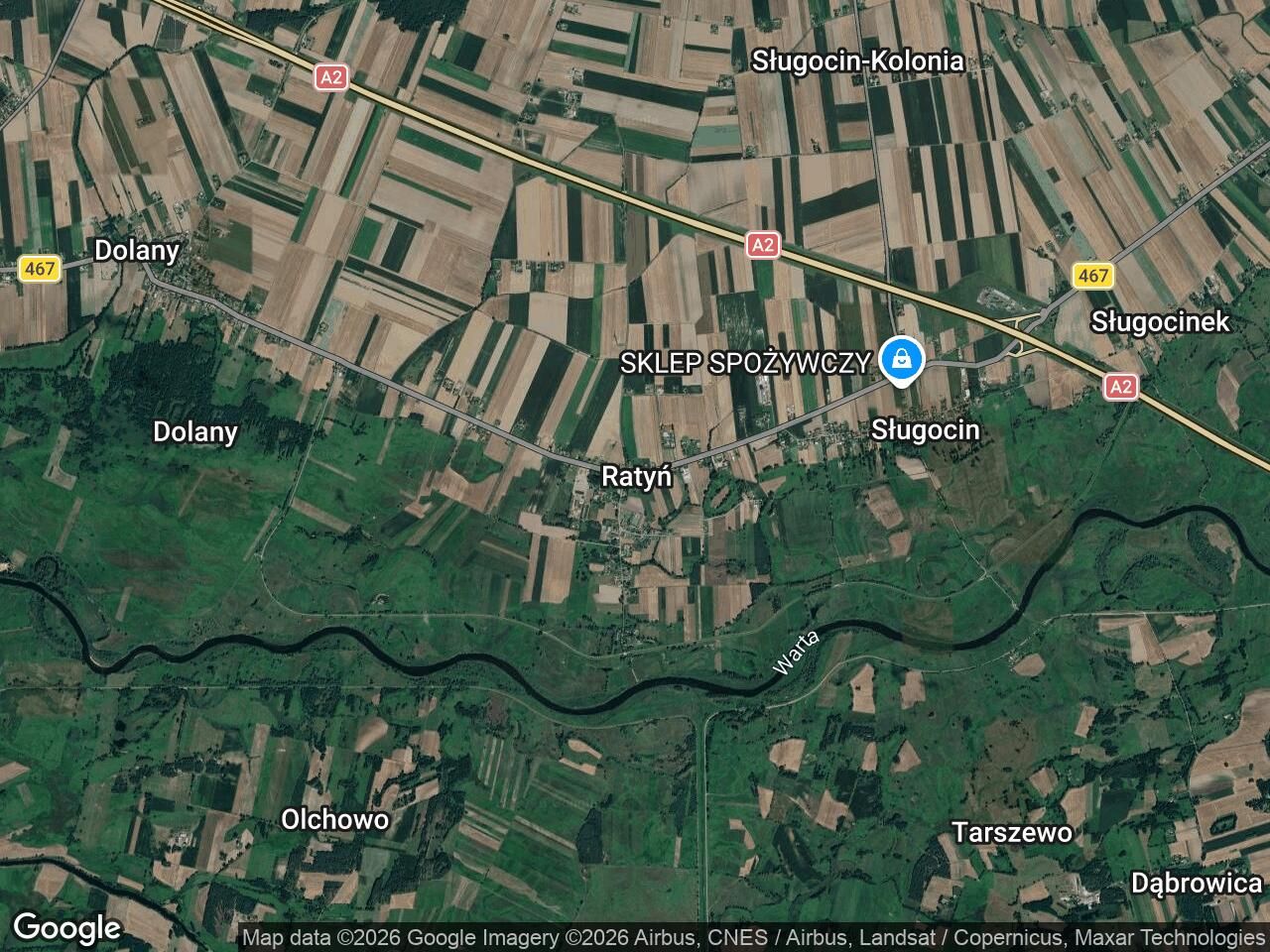 Działka rolna Ratyń. Zdjęcie 1