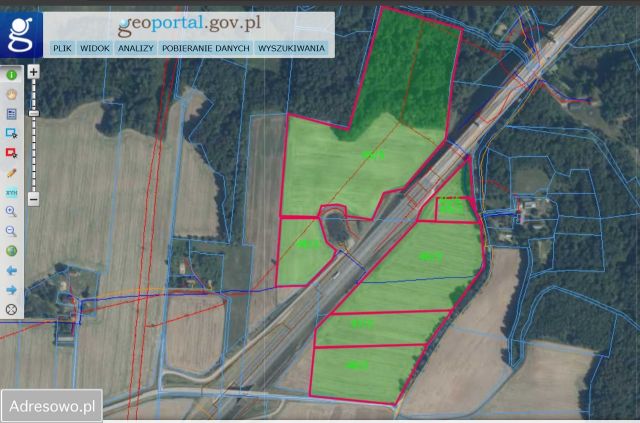 Działka rolna Ornowo. Zdjęcie 1