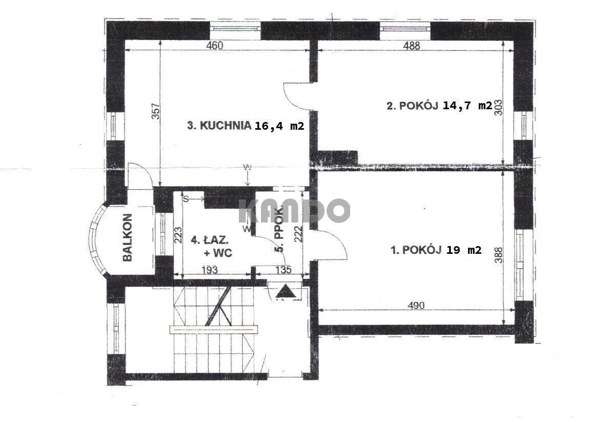 Mieszkanie 2-pokojowe Wrocław Śródmieście, ul. Bartosza Głowackiego. Zdjęcie 13
