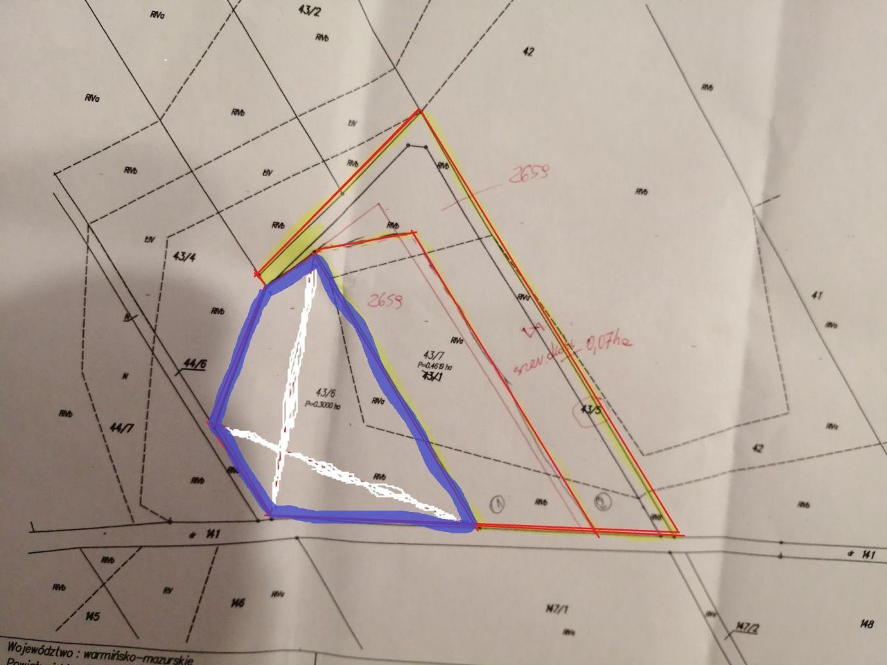 Działka rekreacyjna Zdory