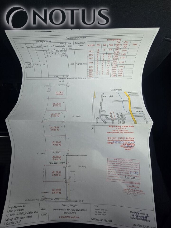 Działka budowlana Jastrzębnik. Zdjęcie 2