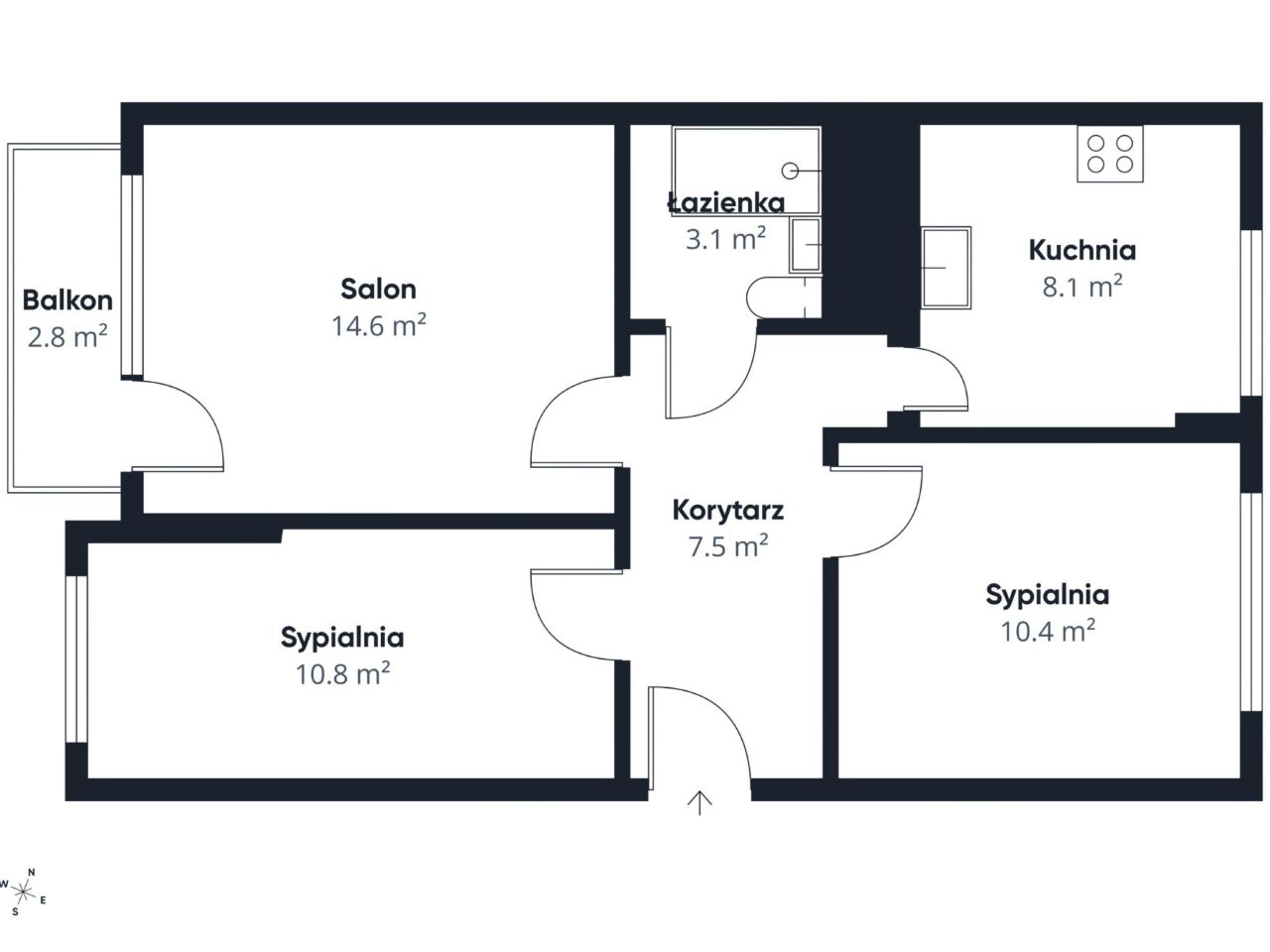Mieszkanie 3-pokojowe Żyrardów Centrum, ul. Jana Dekerta. Zdjęcie 16
