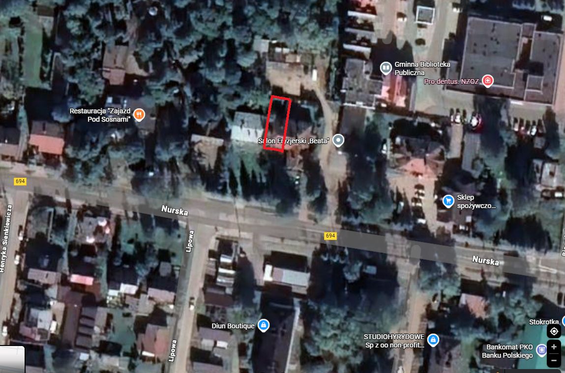 Mieszkanie 1-pokojowe Małkinia Górna, ul. Nurska