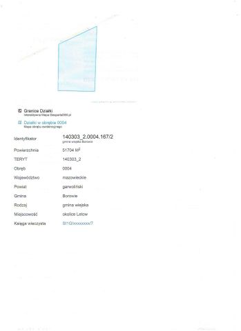 Działka rolna Słup Pierwszy. Zdjęcie 1