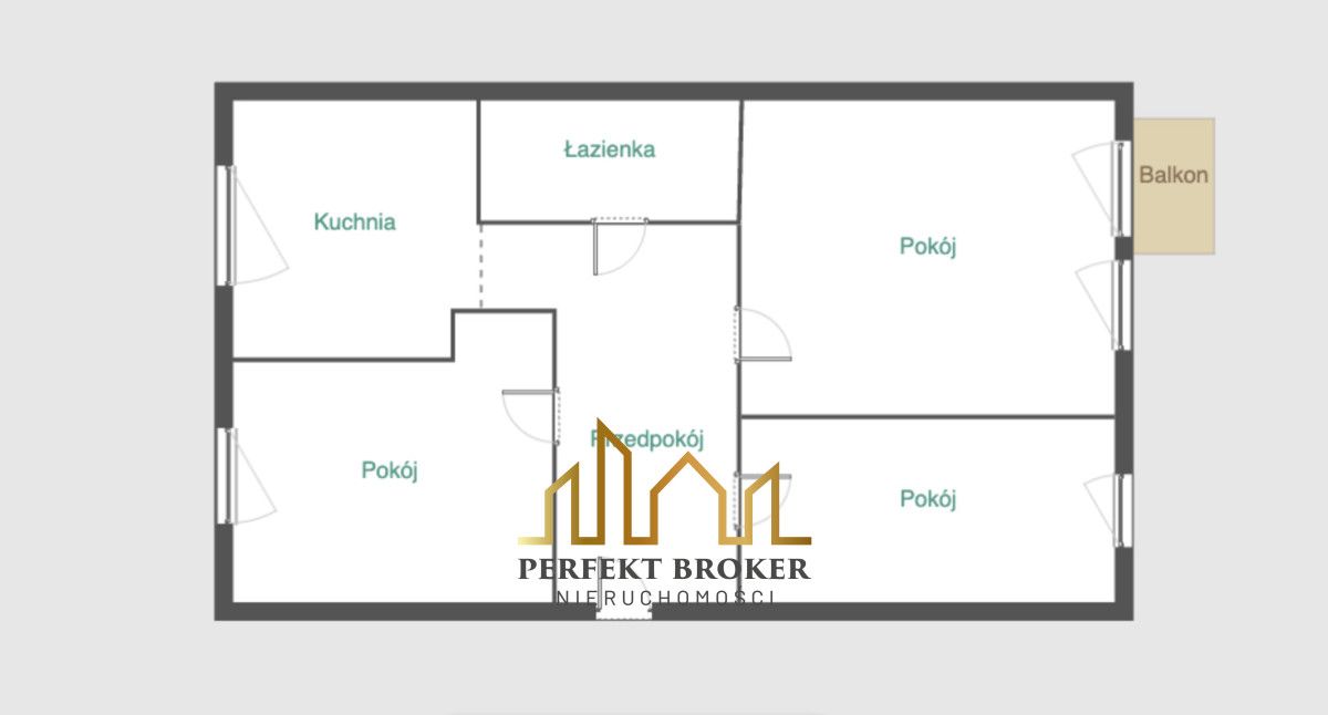 Mieszkanie 3-pokojowe Lublin, ul. Marii Koryznowej. Zdjęcie 10