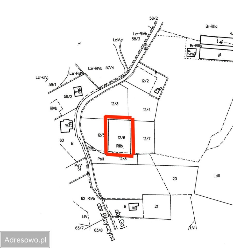 Działka budowlana Gaj, ul. Słoneczna. Zdjęcie 2