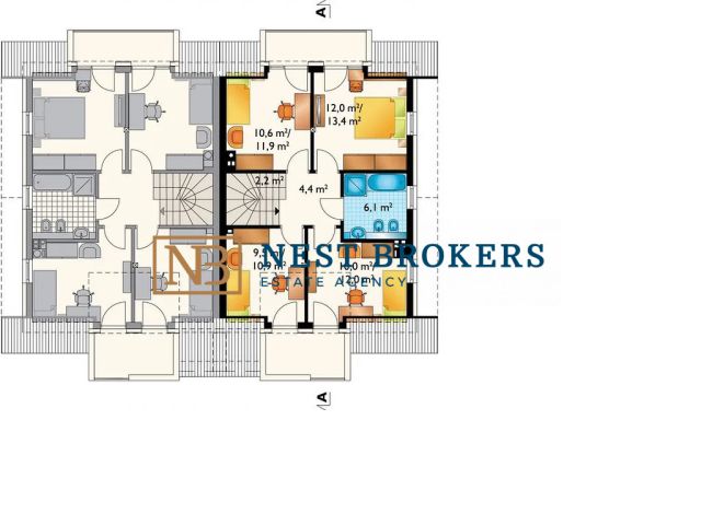 bliźniak, 5 pokoi Golkowice. Zdjęcie 5